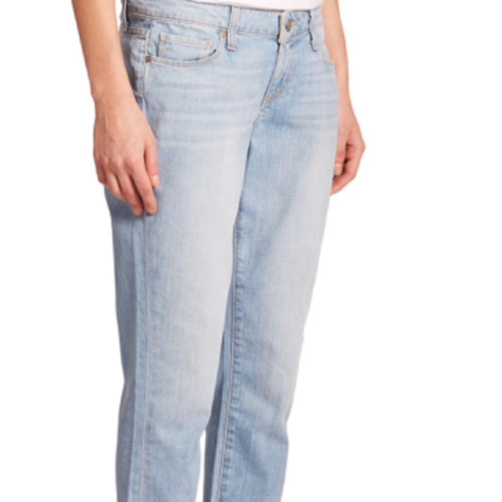 Paige Loren Wash Crop Jimmy Jimmy BF Skinny Denim